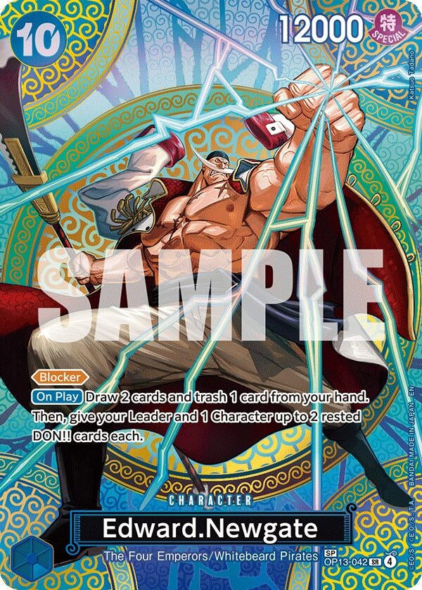 Image for Edward.Newgate (SP) (OP13-042) (Adventure on Kami's Island) (OP15-EB04) - One Piece Card Game