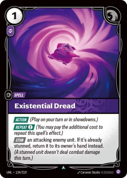 Existential Dread (134/219) (Unleashed)