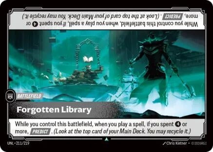 Forgotten Library (211/219) (Unleashed)