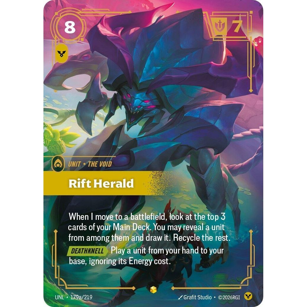 Rift Herald (Alternate Art) (179a/219) (Unleashed) - PokeBox USA