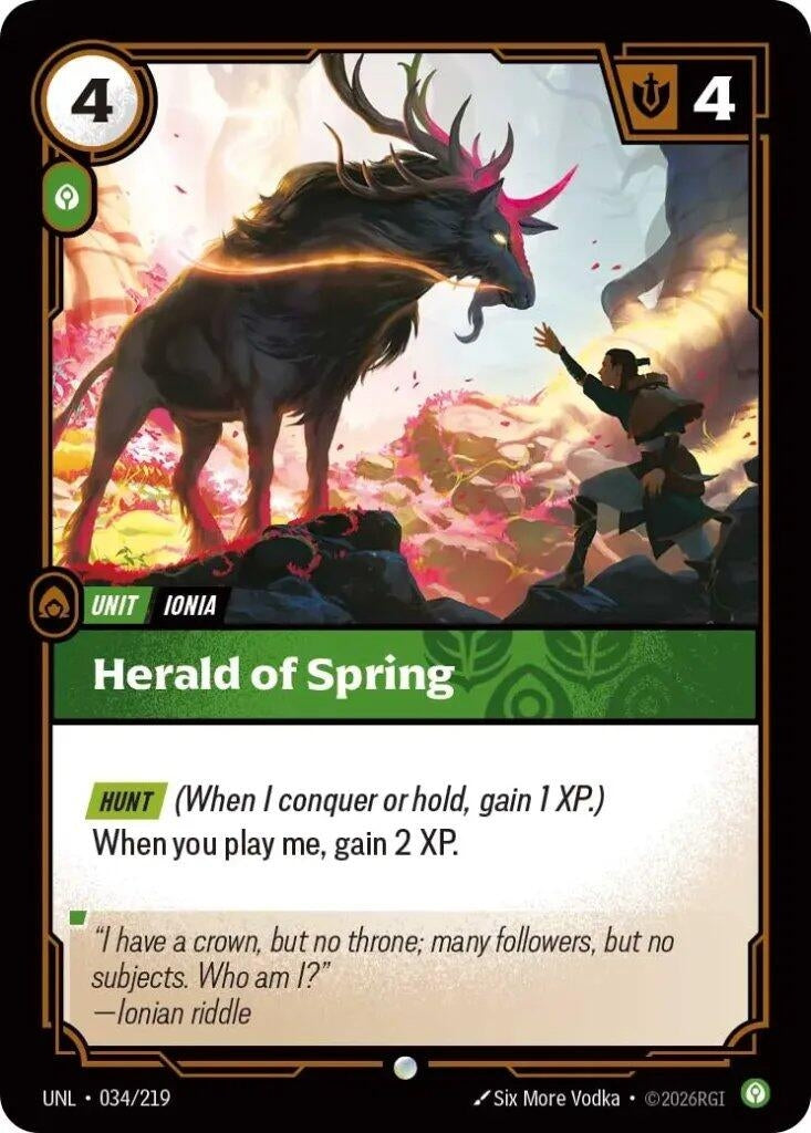 Herald of Spring (034/219) (Unleashed)