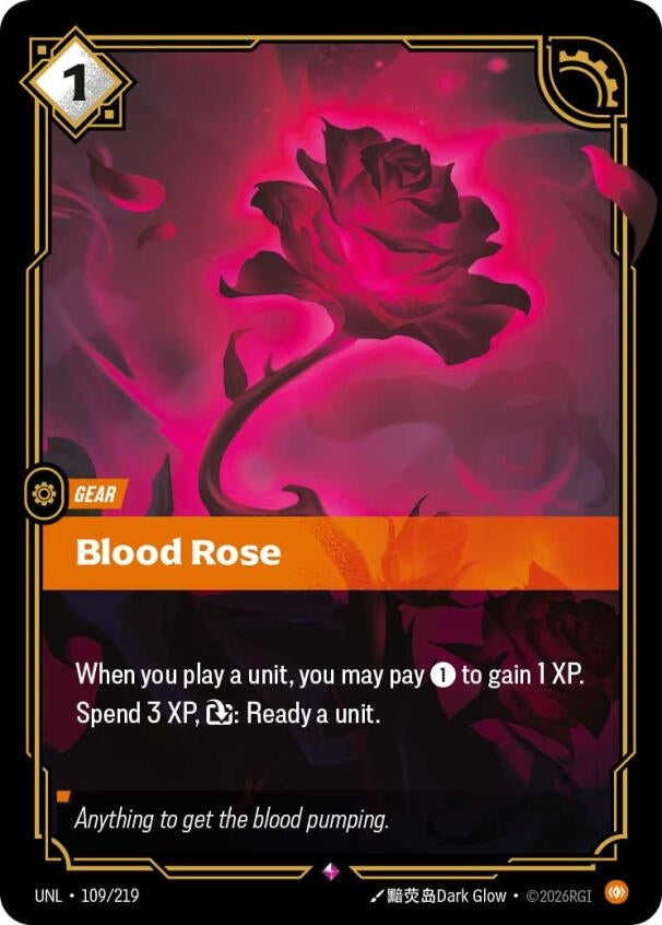 Blood Rose (109/219) (Unleashed) - PokeBox USA