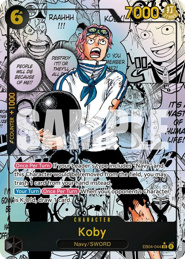 Image for Koby (EB04-044) (Manga) (EB04-044) (Adventure on Kami's Island) (OP15-EB04) - One Piece Card Game