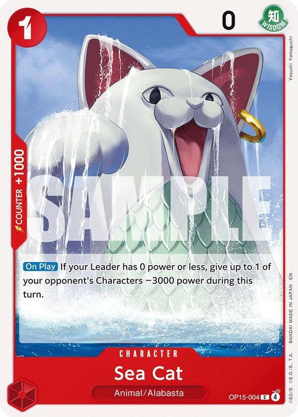 Image for Sea Cat (OP15-004) (Adventure on Kami's Island) (OP15-EB04) - One Piece Card Game