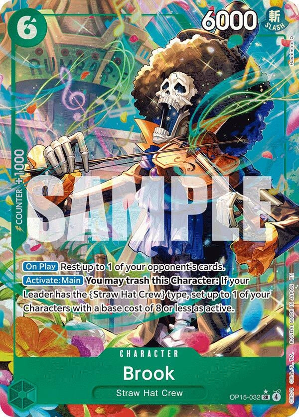 Image for Brook (OP15-032) (Alternate Art) (OP15-032) (Adventure on Kami's Island) (OP15-EB04) - One Piece Card Game