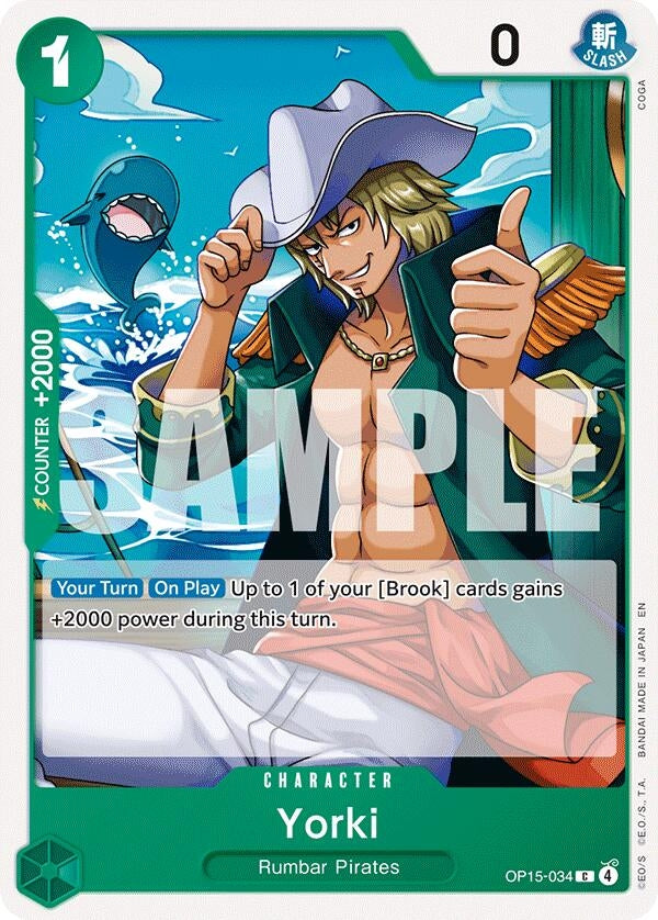Image for Yorki (OP15-034) (Adventure on Kami's Island) (OP15-EB04) - One Piece Card Game