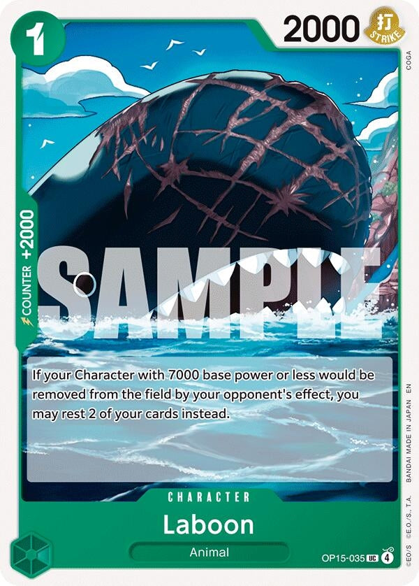 Image for Laboon (OP15-035) (Adventure on Kami's Island) (OP15-EB04) - One Piece Card Game