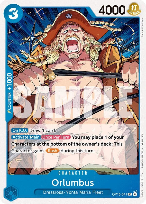 Image for Orlumbus (OP15-041) (Adventure on Kami's Island) (OP15-EB04) - One Piece Card Game