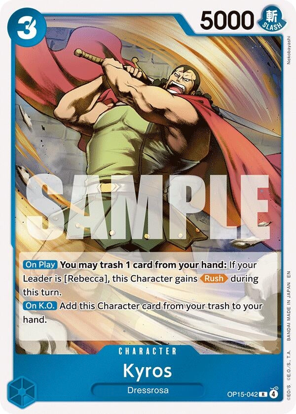 Image for Kyros (OP15-042) (Adventure on Kami's Island) (OP15-EB04) - One Piece Card Game
