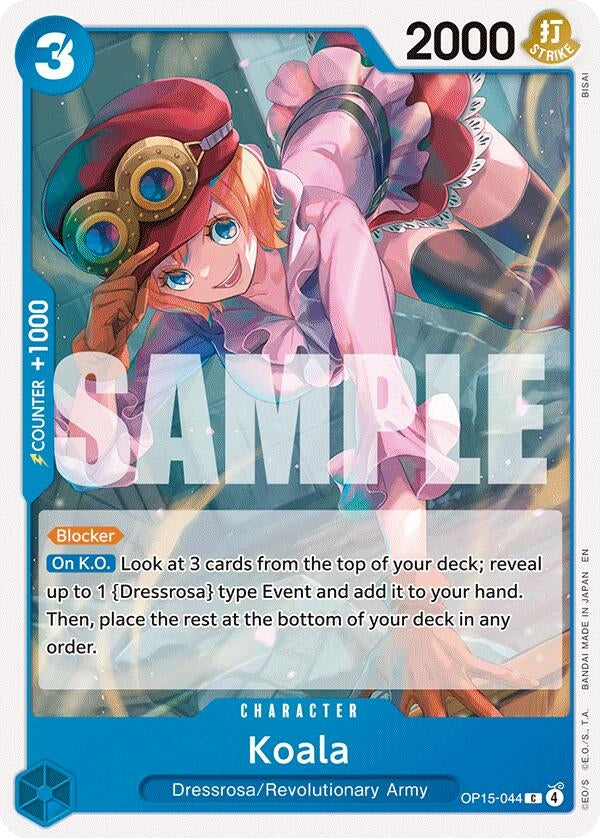 Image for Koala (OP15-044) (Adventure on Kami's Island) (OP15-EB04) - One Piece Card Game