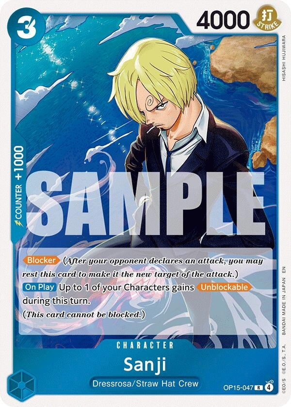 Image for Sanji (OP15-047) (OP15-047) (Adventure on Kami's Island) (OP15-EB04) - One Piece Card Game