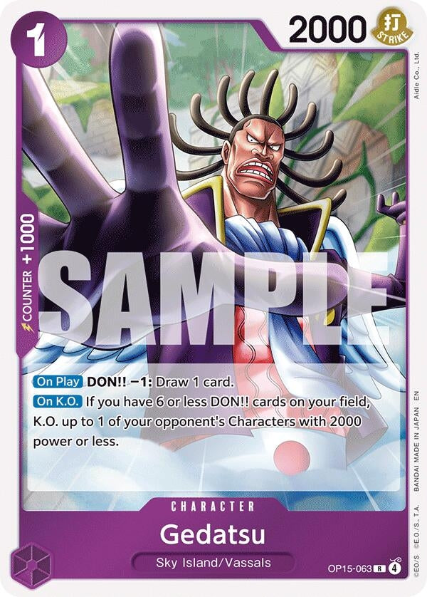 Image for Gedatsu (OP15-063) (Adventure on Kami's Island) (OP15-EB04) - One Piece Card Game