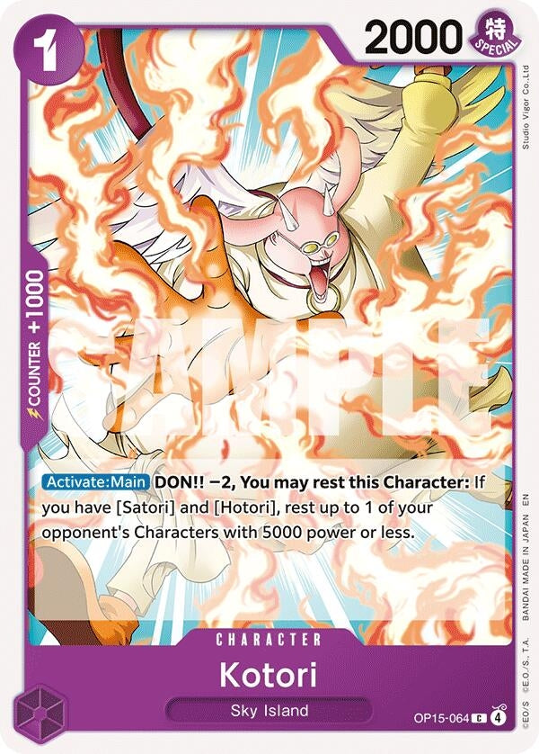 Image for Kotori (OP15-064) (Adventure on Kami's Island) (OP15-EB04) - One Piece Card Game
