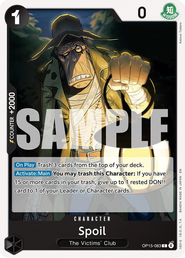Image for Spoil (OP15-083) (Adventure on Kami's Island) (OP15-EB04) - One Piece Card Game