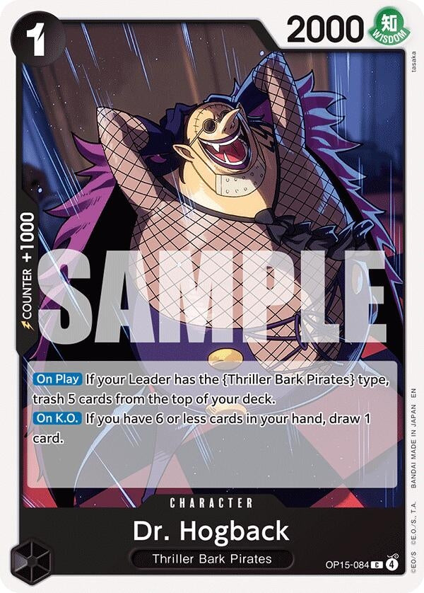 Image for Dr. Hogback (OP15-084) (Adventure on Kami's Island) (OP15-EB04) - One Piece Card Game