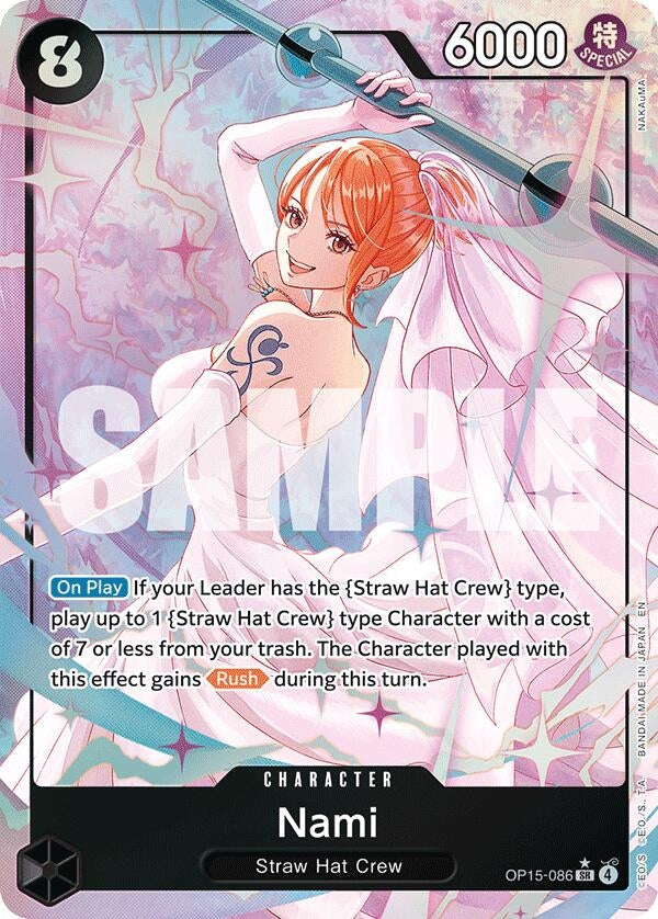 Image for Nami (OP15-086) (Alternate Art) (OP15-086) (Adventure on Kami's Island) (OP15-EB04) - One Piece Card Game