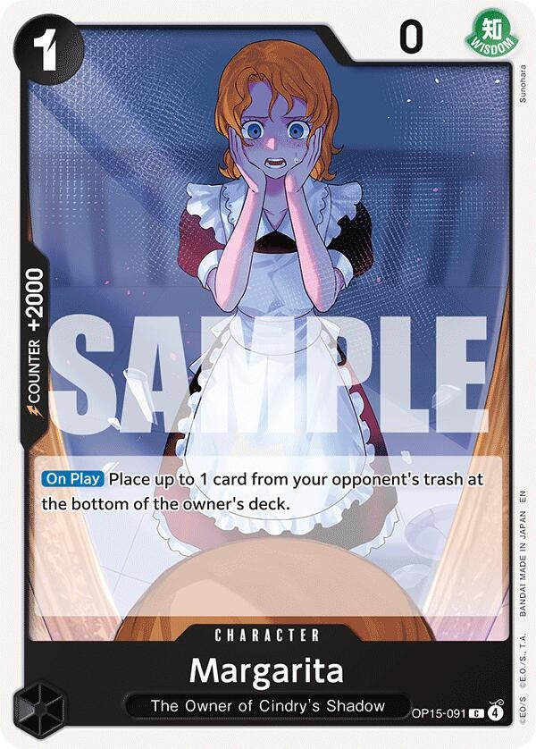 Image for Margarita (OP15-091) (Adventure on Kami's Island) (OP15-EB04) - One Piece Card Game