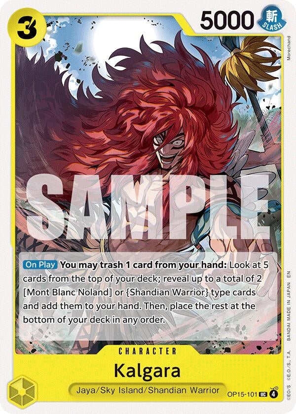 Image for Kalgara (OP15-101) (Adventure on Kami's Island) (OP15-EB04) - One Piece Card Game