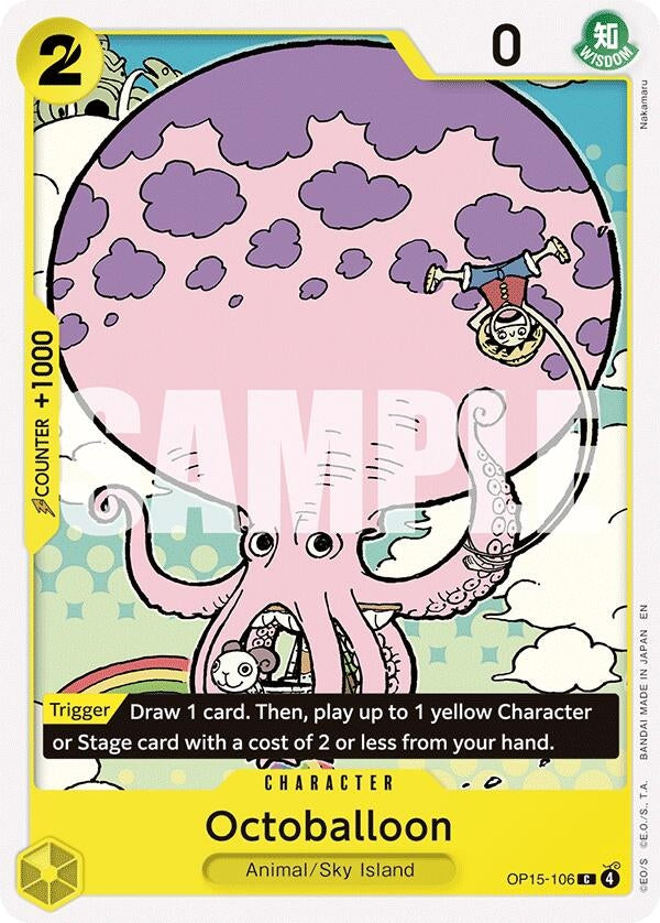 Image for Octoballoon (OP15-106) (Adventure on Kami's Island) (OP15-EB04) - One Piece Card Game