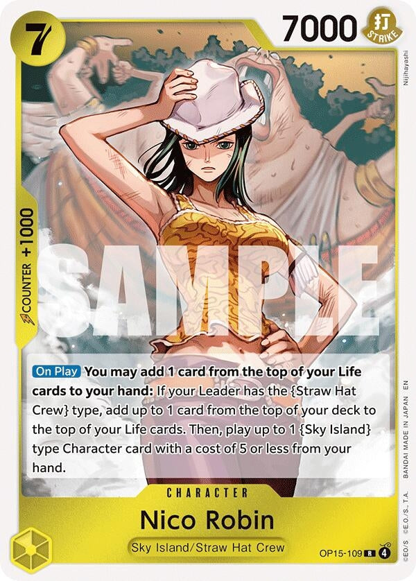 Image for Nico Robin (OP15-109) (OP15-109) (Adventure on Kami's Island) (OP15-EB04) - One Piece Card Game