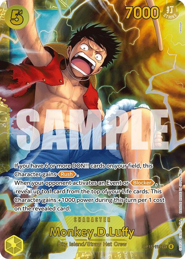 Monkey.D.Luffy (OP15-119) (OP15-119) (Adventure on Kami's Island)