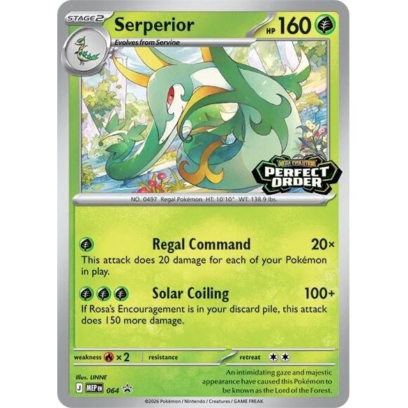 Image for Serperior - 064 (064) (ME: Mega Evolution Promo) - Pokemon