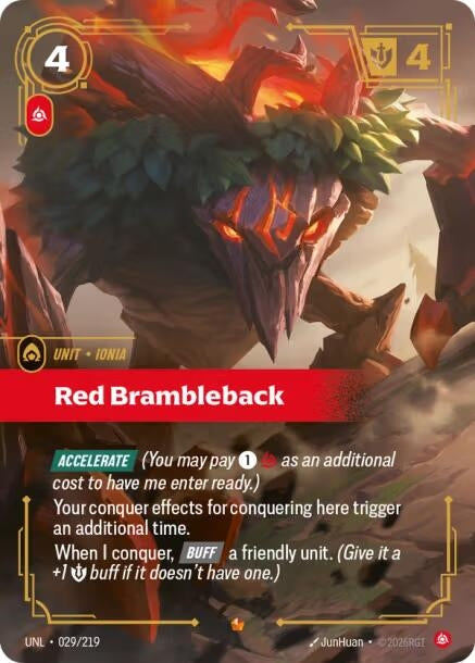 Red Brambleback (029/219) (Unleashed)