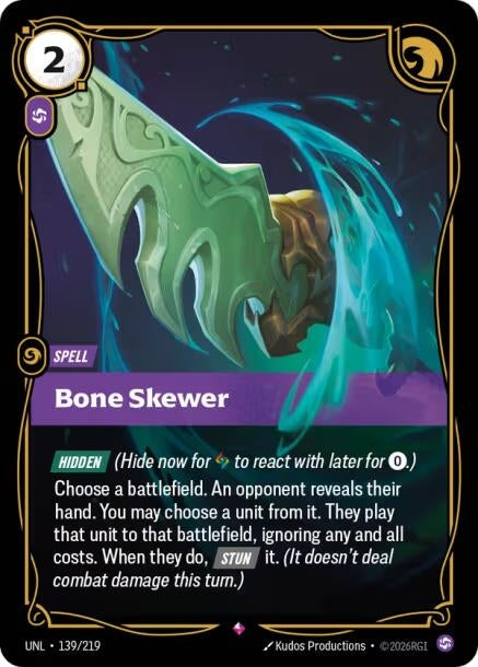 Bone Skewer (139/219) (Unleashed) - PokeBox USA