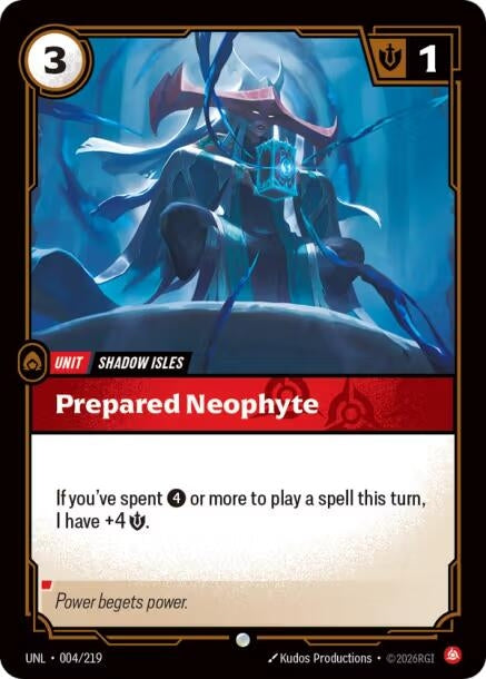 Prepared Neophyte (004/219) (Unleashed)