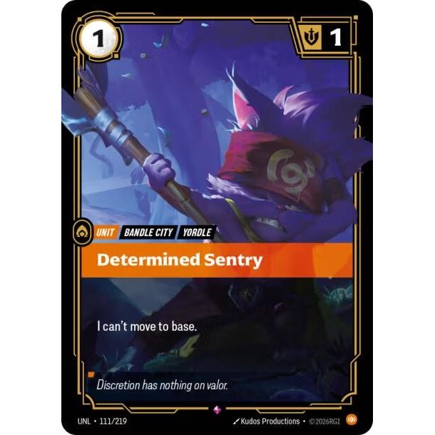 Determined Sentry (111/219) (Unleashed) - PokeBox USA
