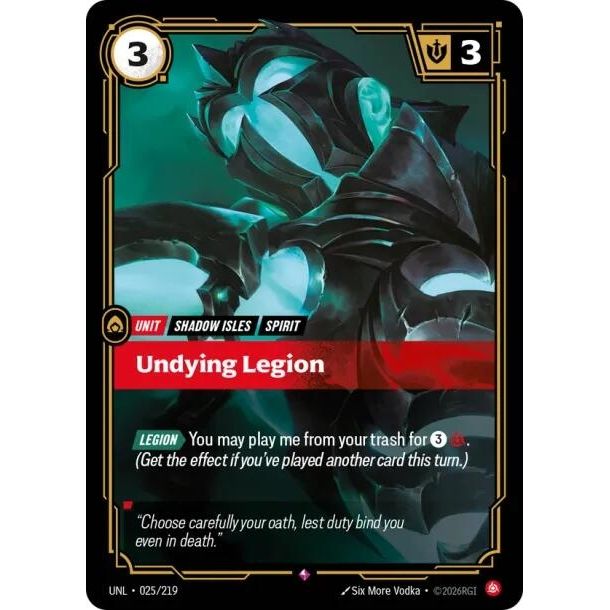 Undying Legion (025/219) (Unleashed) - PokeBox USA