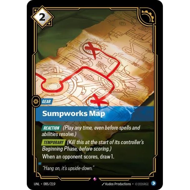 Sumpworks Map (085/219) (Unleashed) - PokeBox USA
