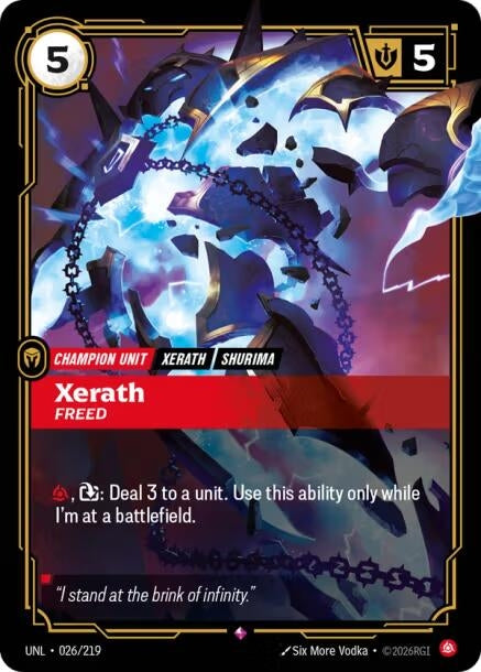 Xerath - Freed (026/219) (Unleashed) - PokeBox USA