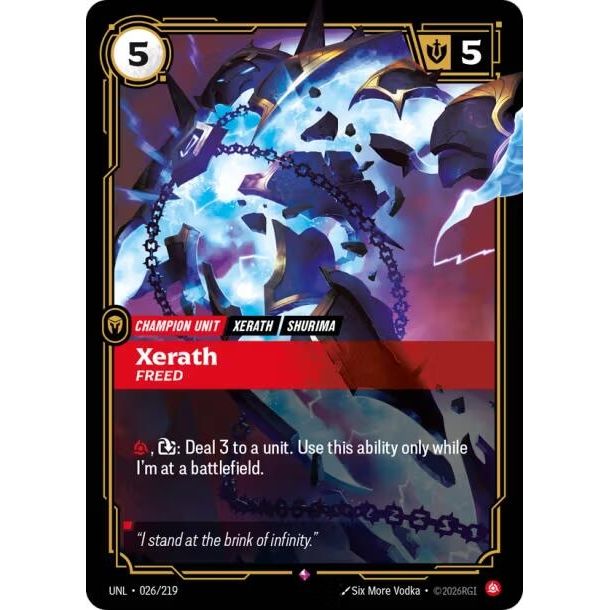 Xerath - Freed (026/219) (Unleashed) - PokeBox USA
