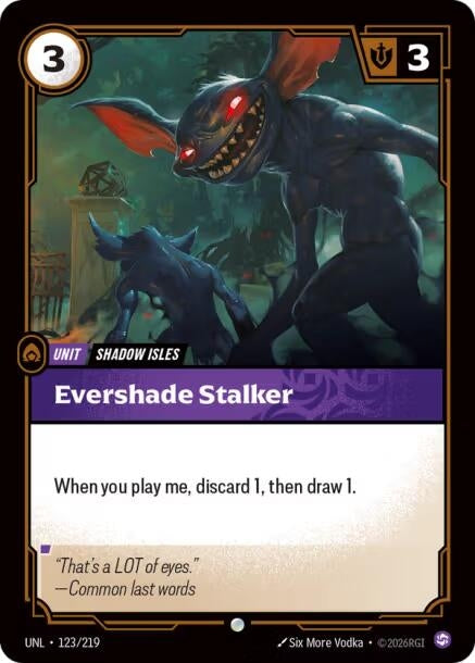 Evershade Stalker (123/219) (Unleashed)