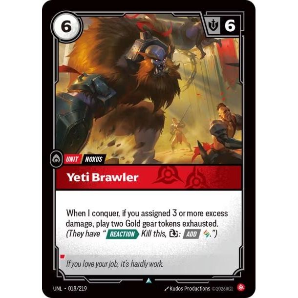 Yeti Brawler (018/219) (Unleashed) - PokeBox USA