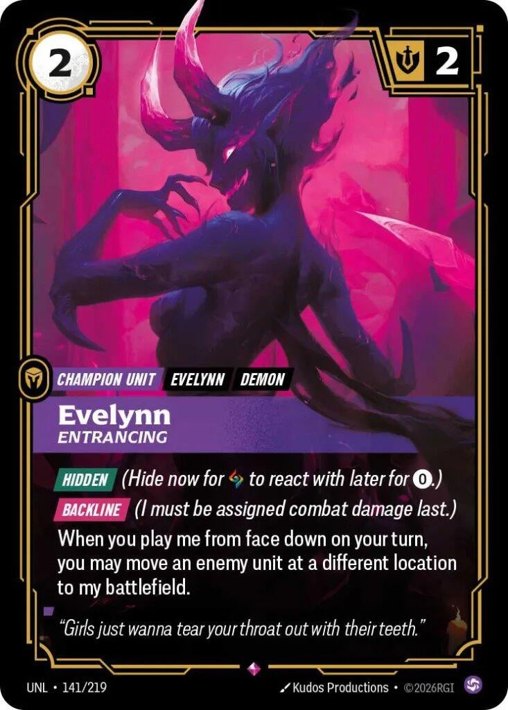 Evelynn - Entrancing (141/219) (Unleashed) - PokeBox USA