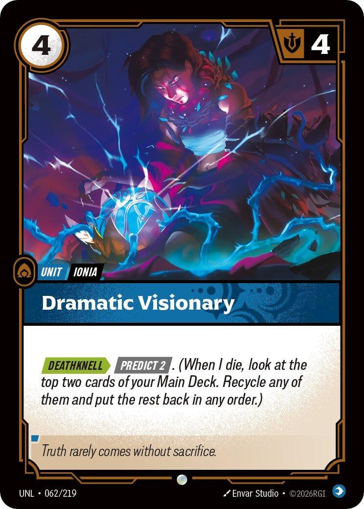 Dramatic Visionary (062/219) (Unleashed)