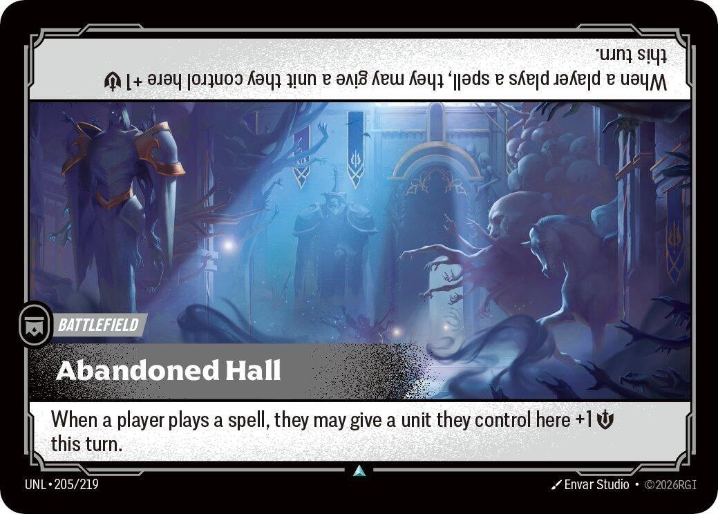 Abandoned Hall (205/219) (Unleashed)