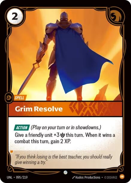Grim Resolve (095/219) (Unleashed)