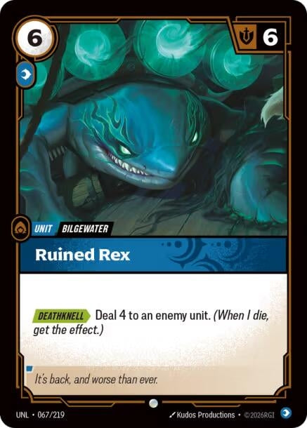 Ruined Rex (067/219) (Unleashed) - PokeBox USA