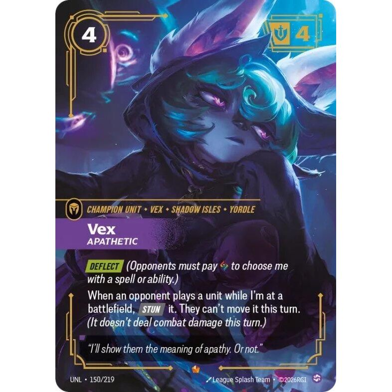 Vex - Apathetic (150/219) (Unleashed) - PokeBox USA