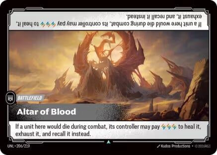 Altar of Blood (206/219) (Unleashed)