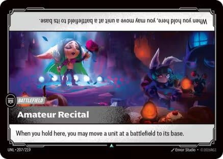 Amateur Recital (207/219) (Unleashed)