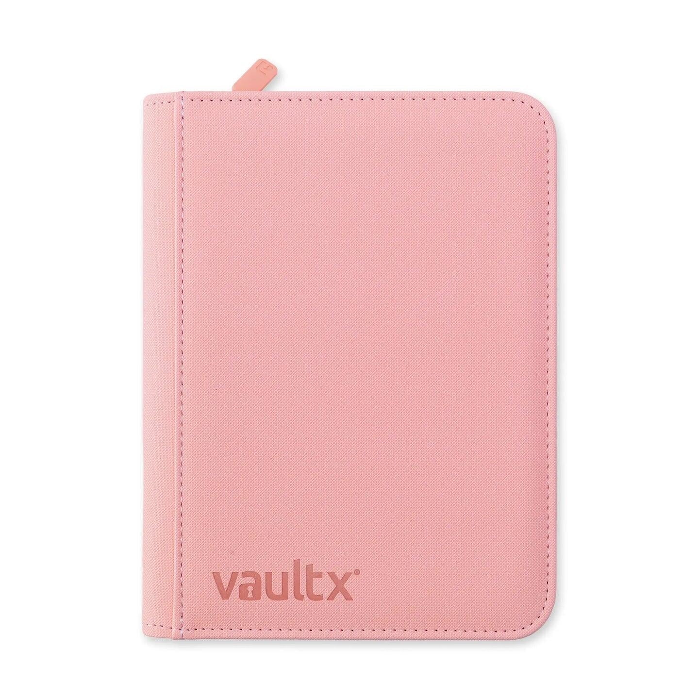 Image for Vault X Zip Binder Exo-Tec - Just Pink 4 Pocket - Storage Albums