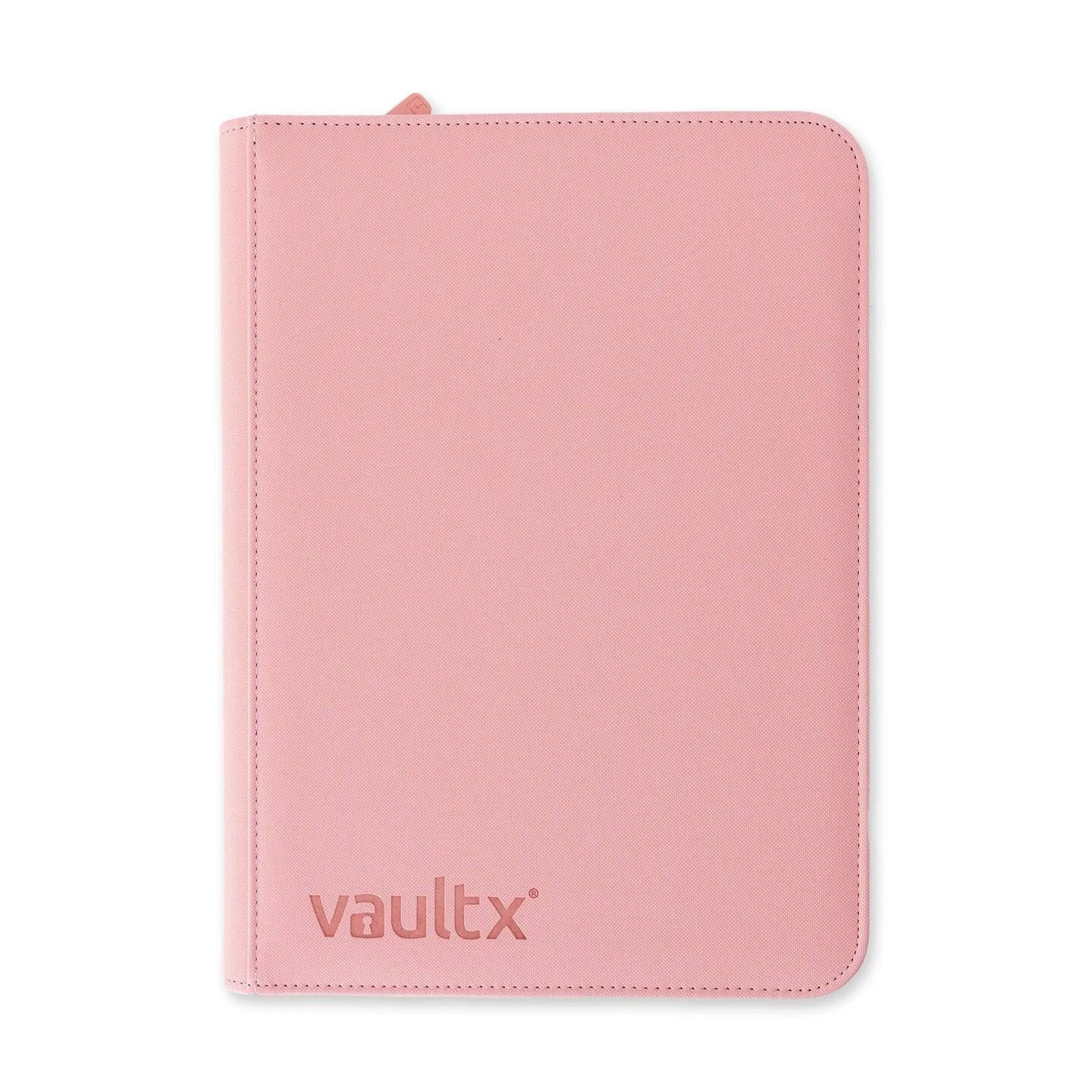 Image for Vault X Zip Binder Exo-Tec - Just Pink 9 Pocket - Storage Albums