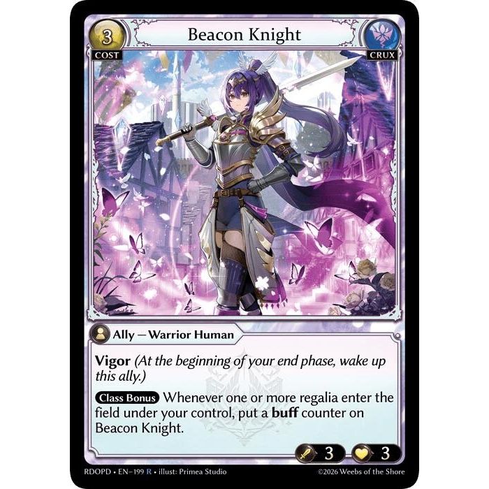 Image for Beacon Knight (199) (Radiant Origins: Pantheon) - Grand Archive TCG
