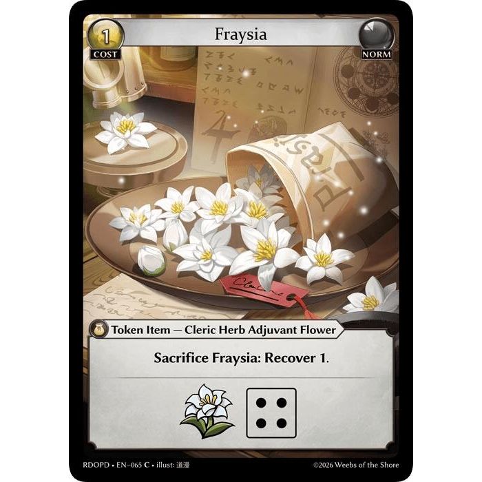 Image for Fraysia (065) (Radiant Origins: Pantheon) - Grand Archive TCG