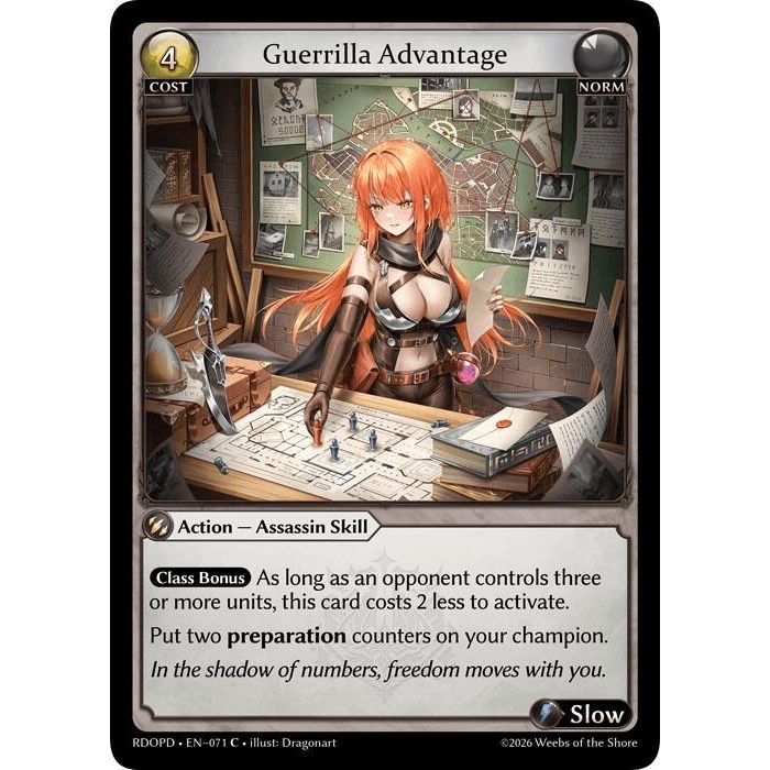 Image for Guerrilla Advantage (071) (Radiant Origins: Pantheon) - Grand Archive TCG