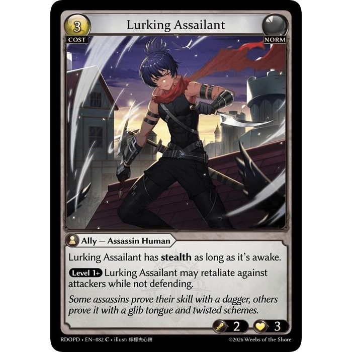 Image for Lurking Assailant (082) (Radiant Origins: Pantheon) - Grand Archive TCG